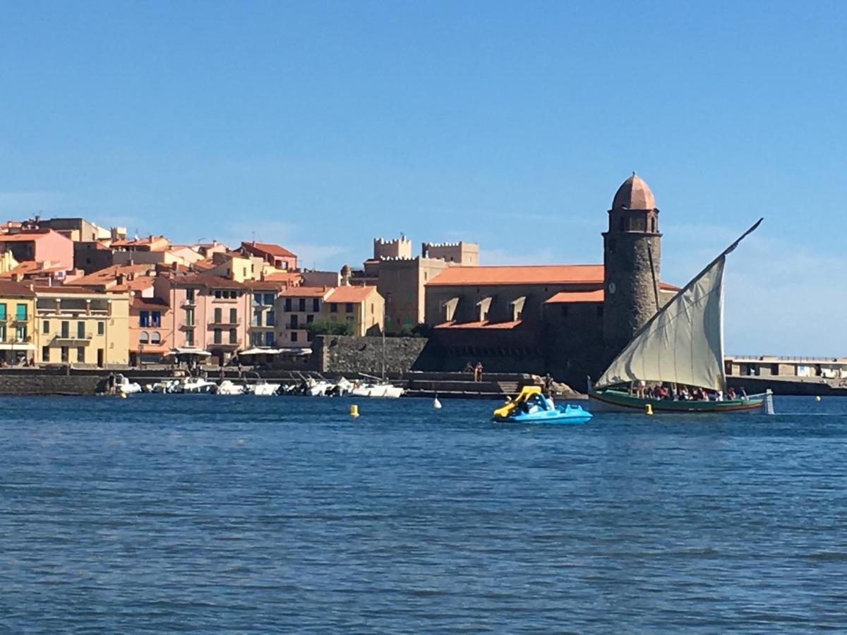 Pieds Dans L'Eau A Collioure Lägenhet Exteriör bild