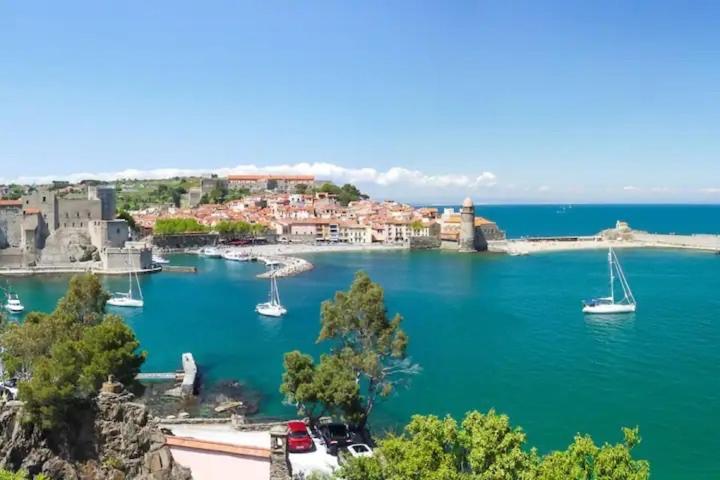 Pieds Dans L'Eau A Collioure Lägenhet Exteriör bild