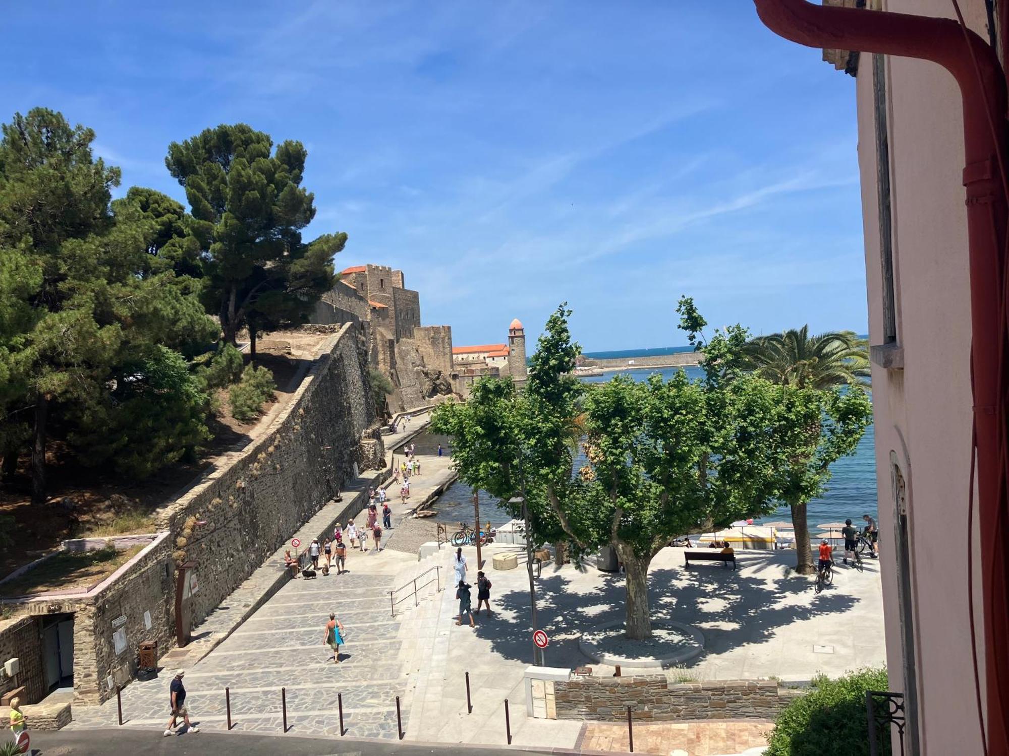 Pieds Dans L'Eau A Collioure Lägenhet Exteriör bild